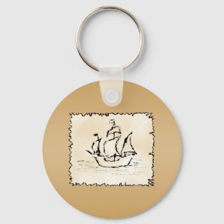 Pirate Ship. Keychain