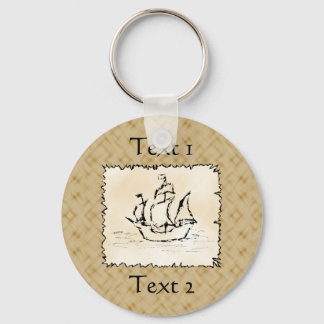 Pirate Ship. Keychain