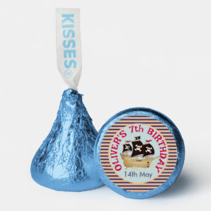 Pirate Ship Kids Birthday Party Hershey®'s Kisses®