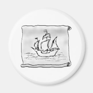 Pirate Ship. Magnet