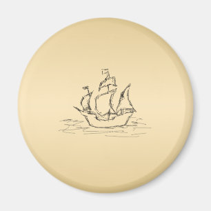 Pirate ship. magnet