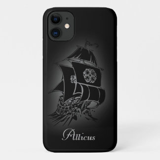 Pirate Ship Personal iPhone 11 Case