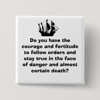 Pirate Ship Pinback Button