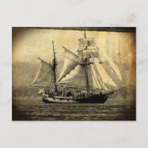 Pirate ship Postcard