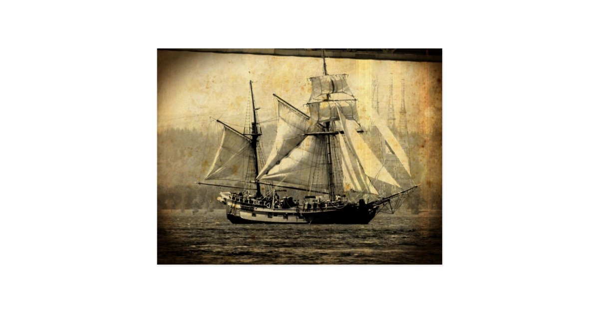 Pirate ship Postcard | Zazzle