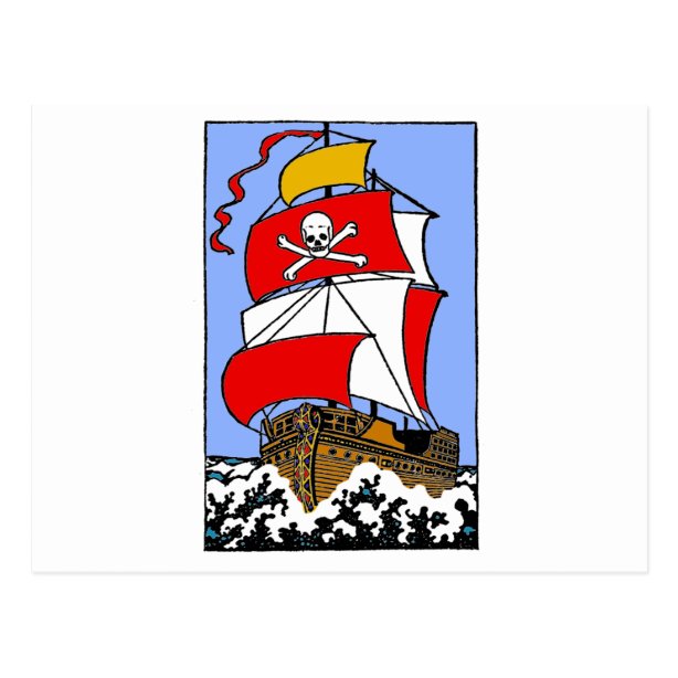 Boy Pirate Postcards - No Minimum Quantity | Zazzle