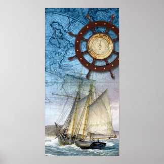 Pirate Ship Poster