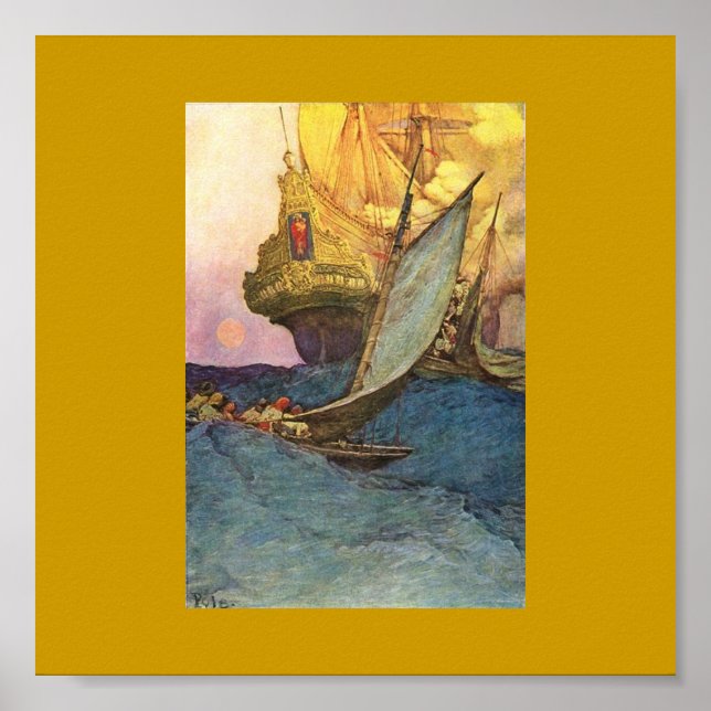 Pirate Ship Poster (Front)