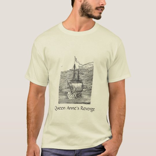 Pirate Ship Queen Anne's Revenge T-Shirt