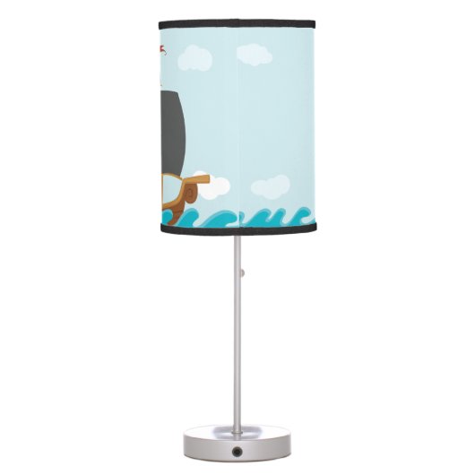 Pirate Ship Table Lamp (Back)