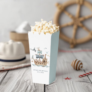 Pirate Ship with Animals Kids Party Favor Boxes