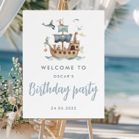 Pirate Ship with Animals Kids Party 