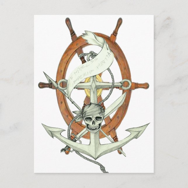 Pirate Sigil Postcard (Front)