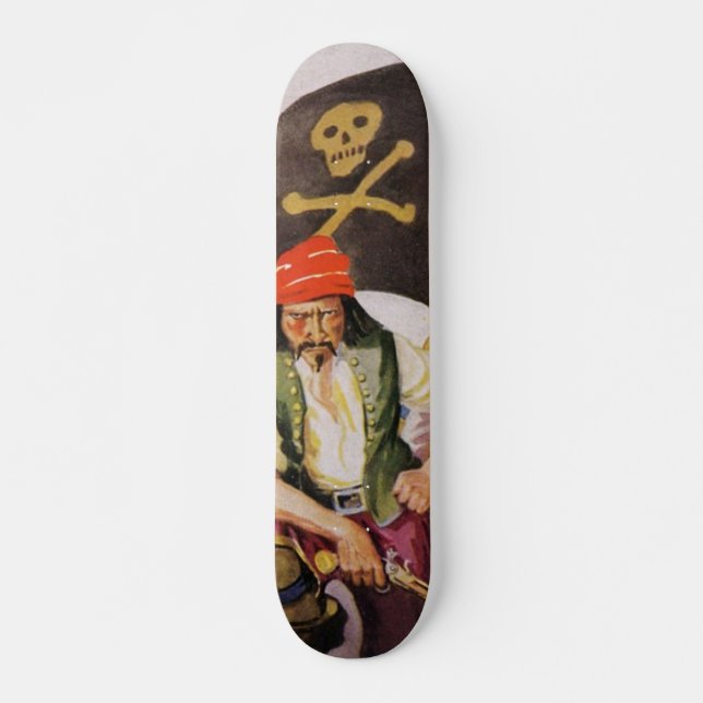 Pirate Skateboard (Front)