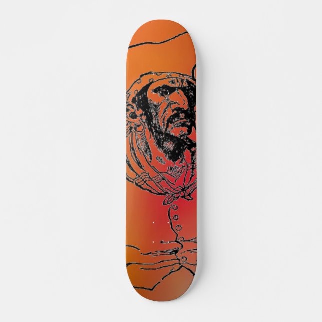 Pirate Skateboard Deck (Front)