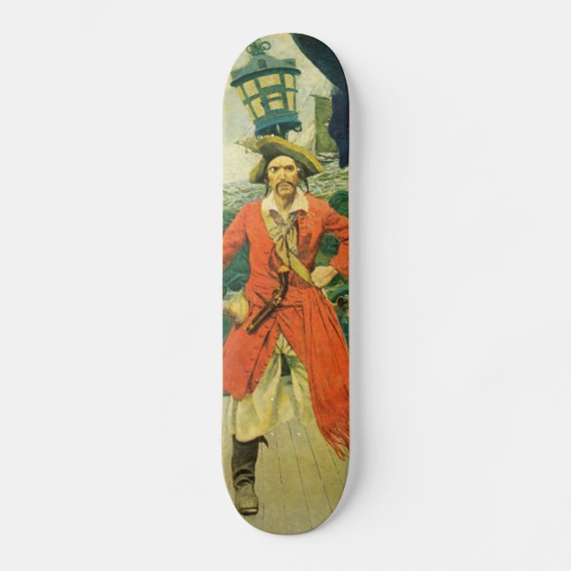 Pirate Skateboard Deck (Front)