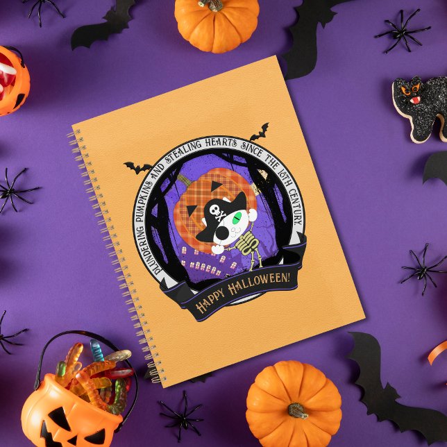 Pirate skeleton cat planner (Pirate skeleton cat planner)
