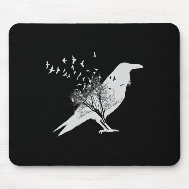 Pirate Skeleton Dinosaur T Rex Funny Tyrannosaurus Mouse Pad (Front)