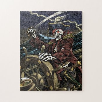 Pirate Skeleton Puzzle by timfoleyillo at Zazzle