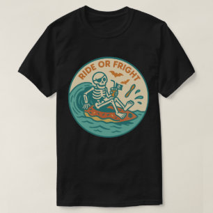 Pirate Skeleton Summer Spooky T-Shirt