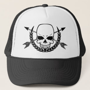 Pirate: Skull and Arrow Crossbones Trucker Hat