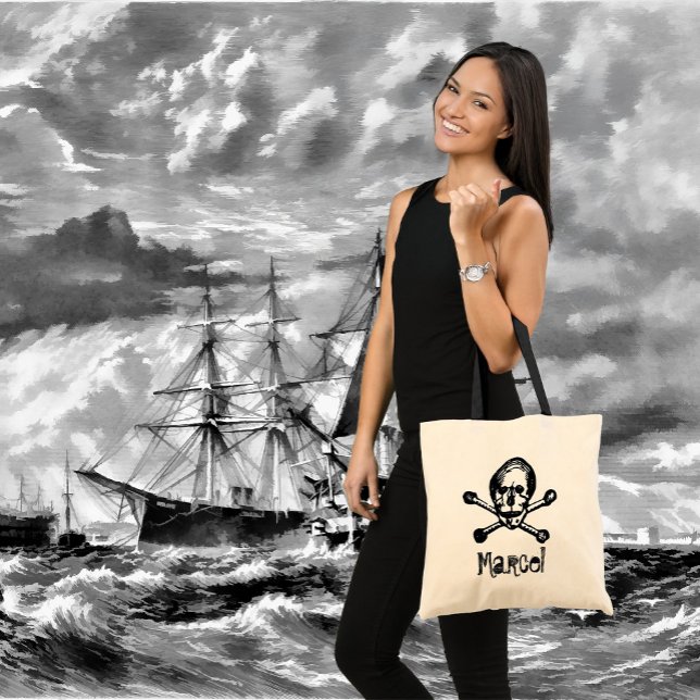 Pirate Skull and Crossbones Booty Bag (Creator Uploaded)