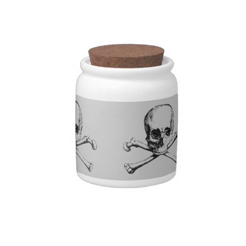Pirate Skull and Crossbones Booty Jar