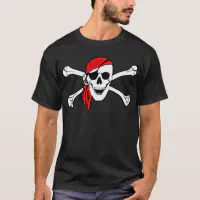  The Pirate Bay Logo Flag Crossbones Skull T-Shirt