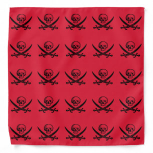 Pirate Skull and Crossed Cutlasses Bandana