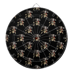 Pirate Skull And Hat Dartboard