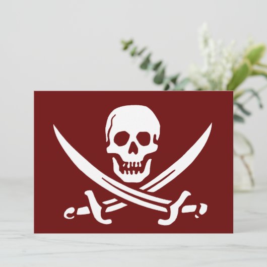 Pirate Skull and Swords,Jolly Roger (Standing Front)