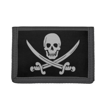 Pirate Skull And Swords Wallet by HumphreyKing at Zazzle