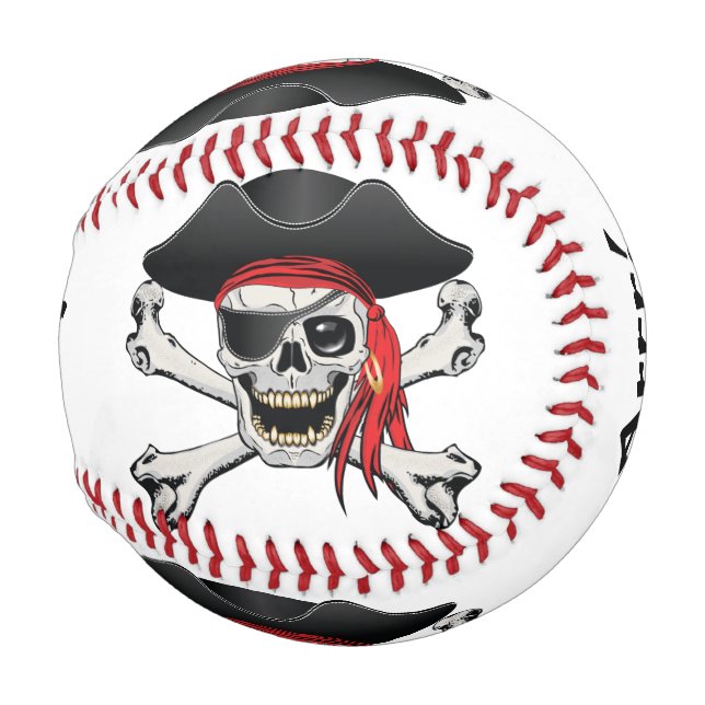 Pirate Skull Baseball (Front Right)