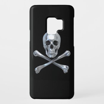 Pirate Skull Bones Case-mate Samsung Galaxy S9 Case by ZunoDesign at Zazzle