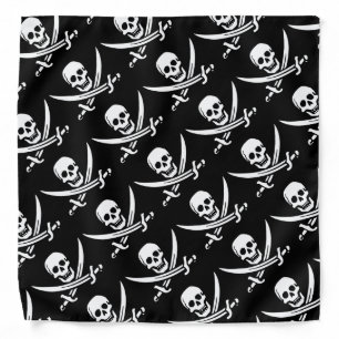 Pirate Skull Bones, Jolly Roger, Bandana