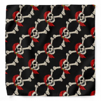 Pirate Skull Bones, Jolly Roger, Bandana
