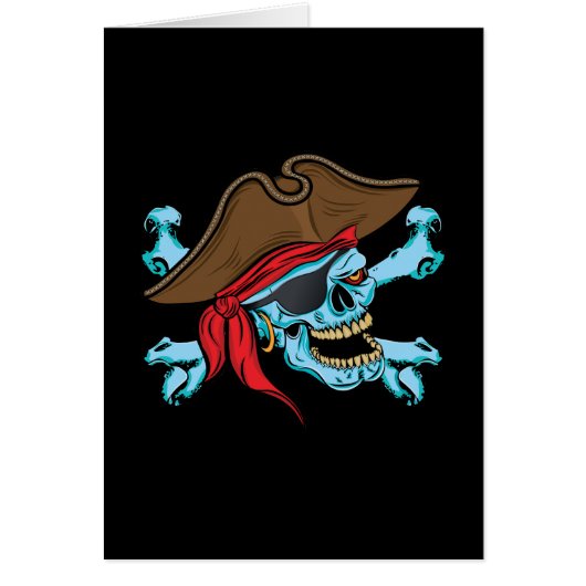 Pirate Skull & Crossbone Cards (Front)