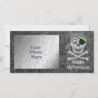 Pirate Skull & Crossbones Photo Card