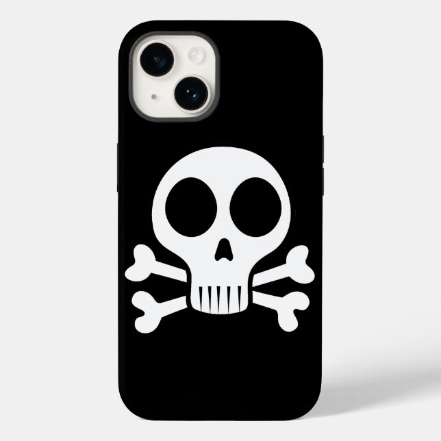 Pirate Skull Design Case-Mate iPhone Case (Back)