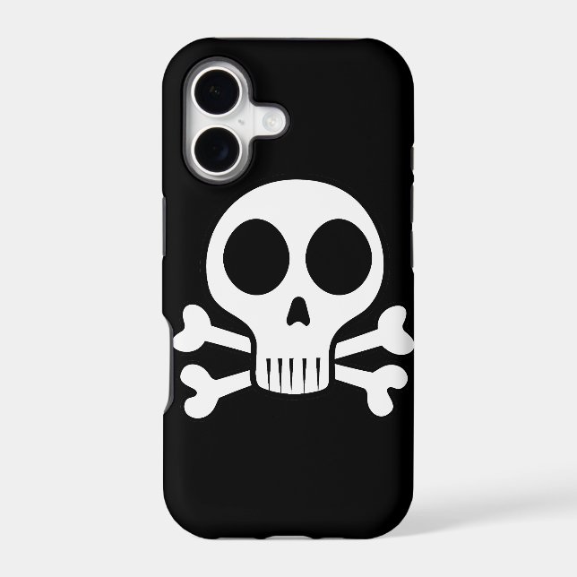 Pirate Skull Design Case-Mate iPhone Case (Back)