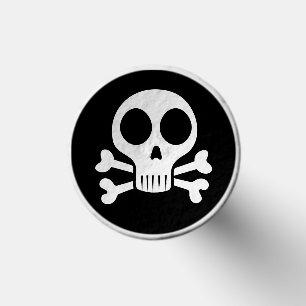 Pirate Skull Design Golf Tees