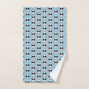 Pirate Skull Design Hand Towel
