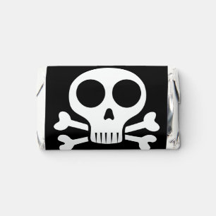 Pirate Skull Design Hershey's Miniatures