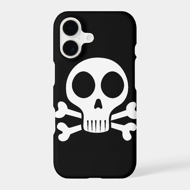 Pirate Skull Design Iphone Case (Back)