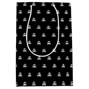 Pirate Skull Design Medium Gift Bag