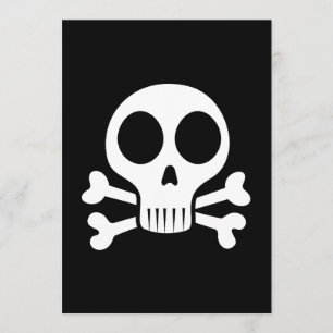 Pirate Skull Design Menu