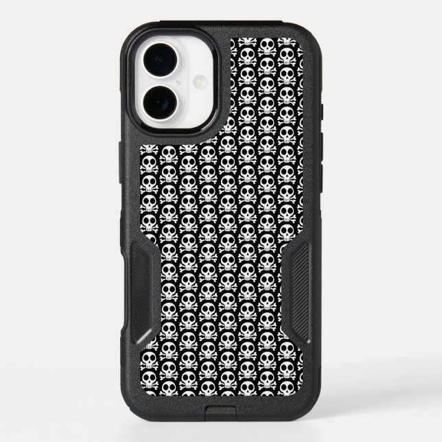 Pirate Skull Design Otterbox iPhone Case (Back)