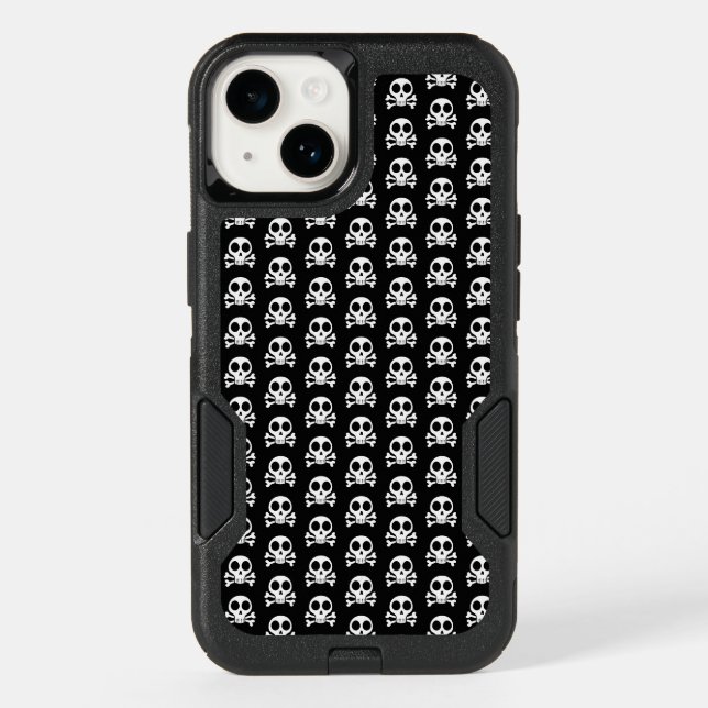 Pirate Skull Design Otterbox iPhone Case (Back)