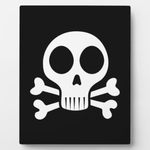 Pirate Skull Design Plaque