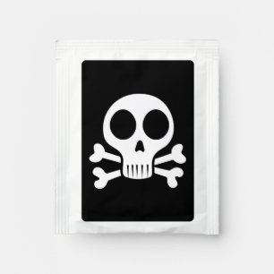 Pirate Skull Design Tea Bag Drink Mix